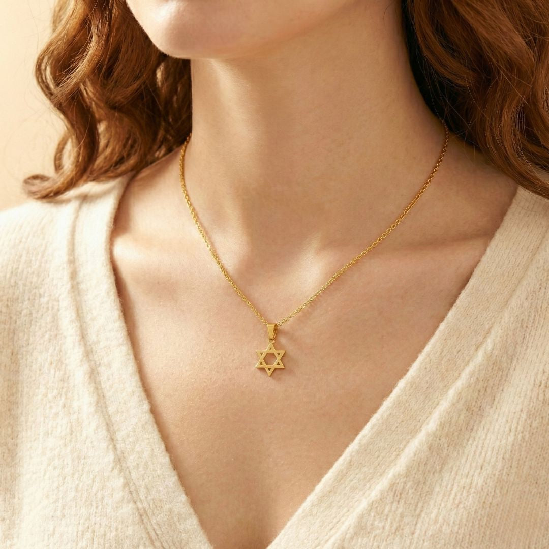 שרשרת מגן דוד לילדה מבית ונסוריני