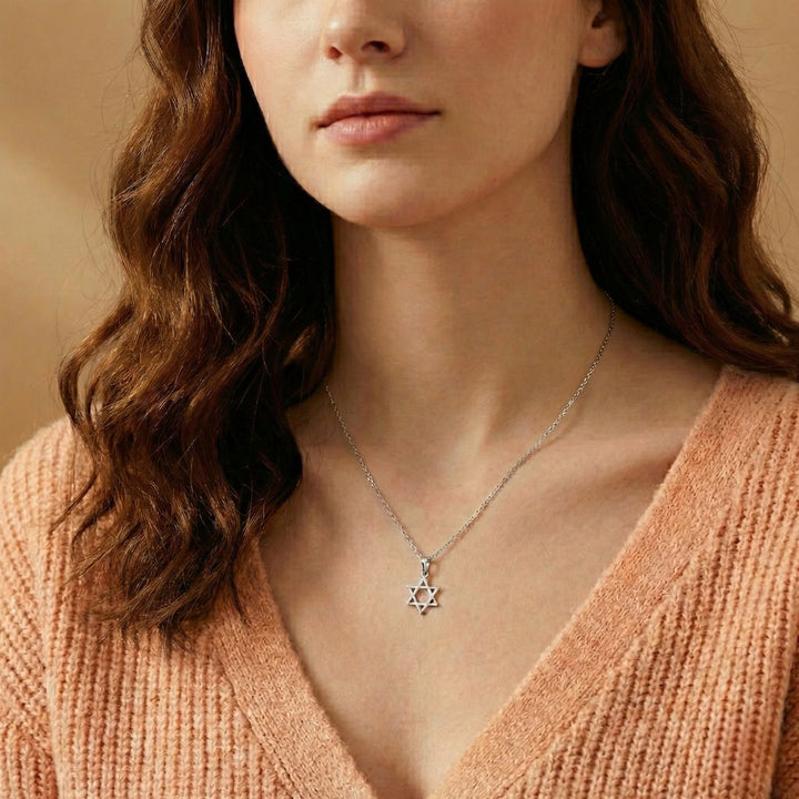 שרשרת מגן דוד לילדה מבית ונסוריני