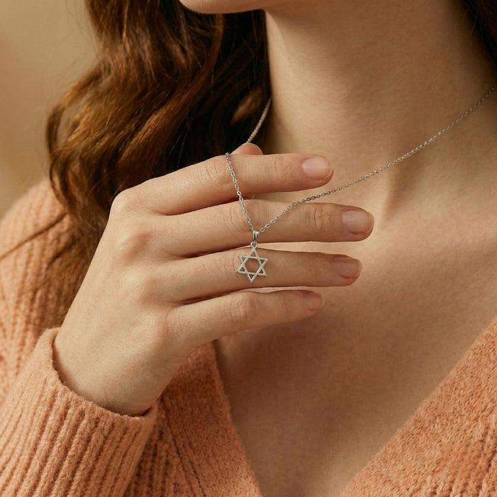 שרשרת מגן דוד לנכדה מבית ונסוריני