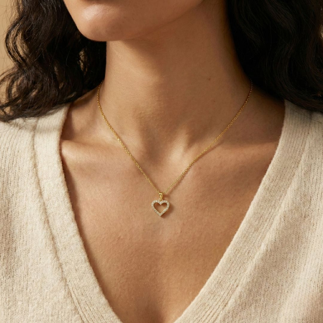 שרשרת לב לנכדה מבית ונסוריני