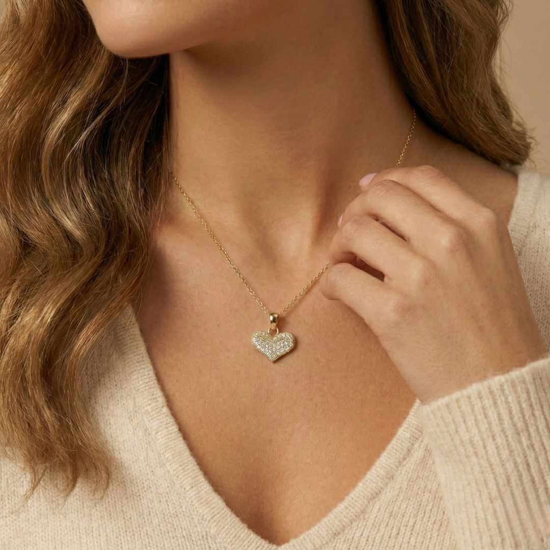 שרשרת לב לילדה מבית ונסוריני