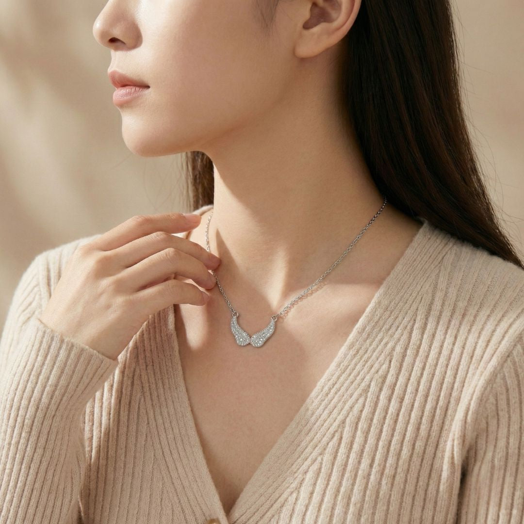 שרשרת כנפי מלאך לילדה מבית ונסוריני