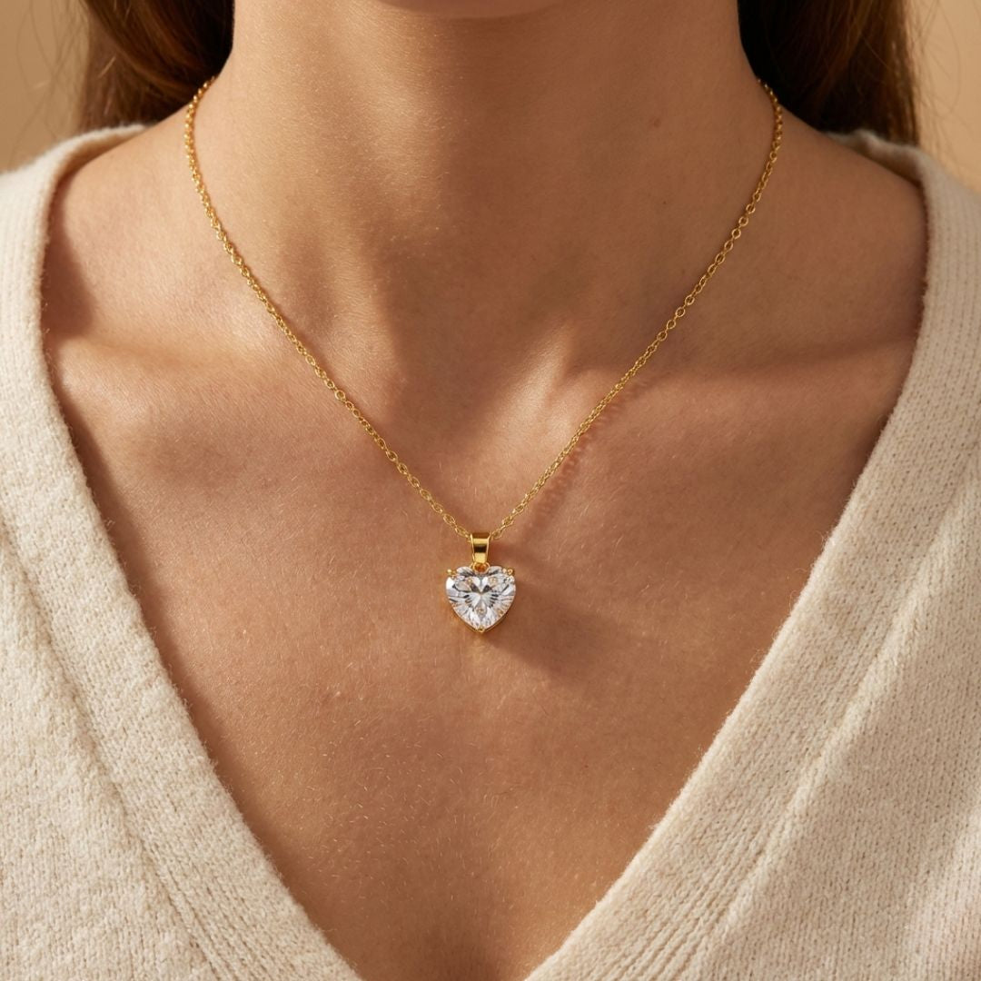 שרשרת לב מלא לילדה מבית ונסוריני