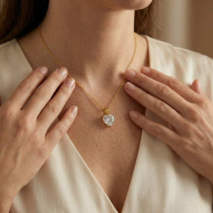 שרשרת לב מלא לילדה מבית ונסוריני