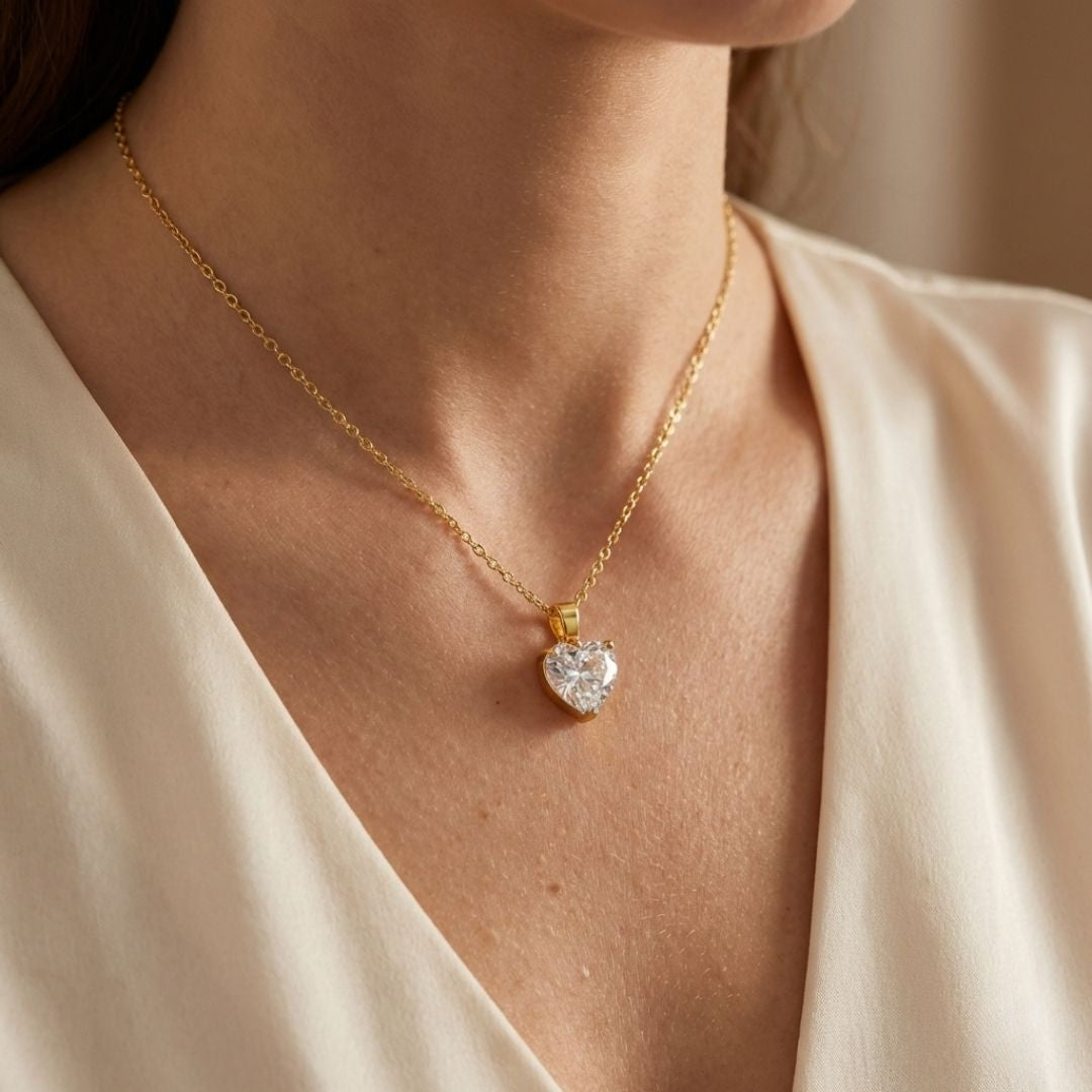 שרשרת לב מלא לילדה מבית ונסוריני