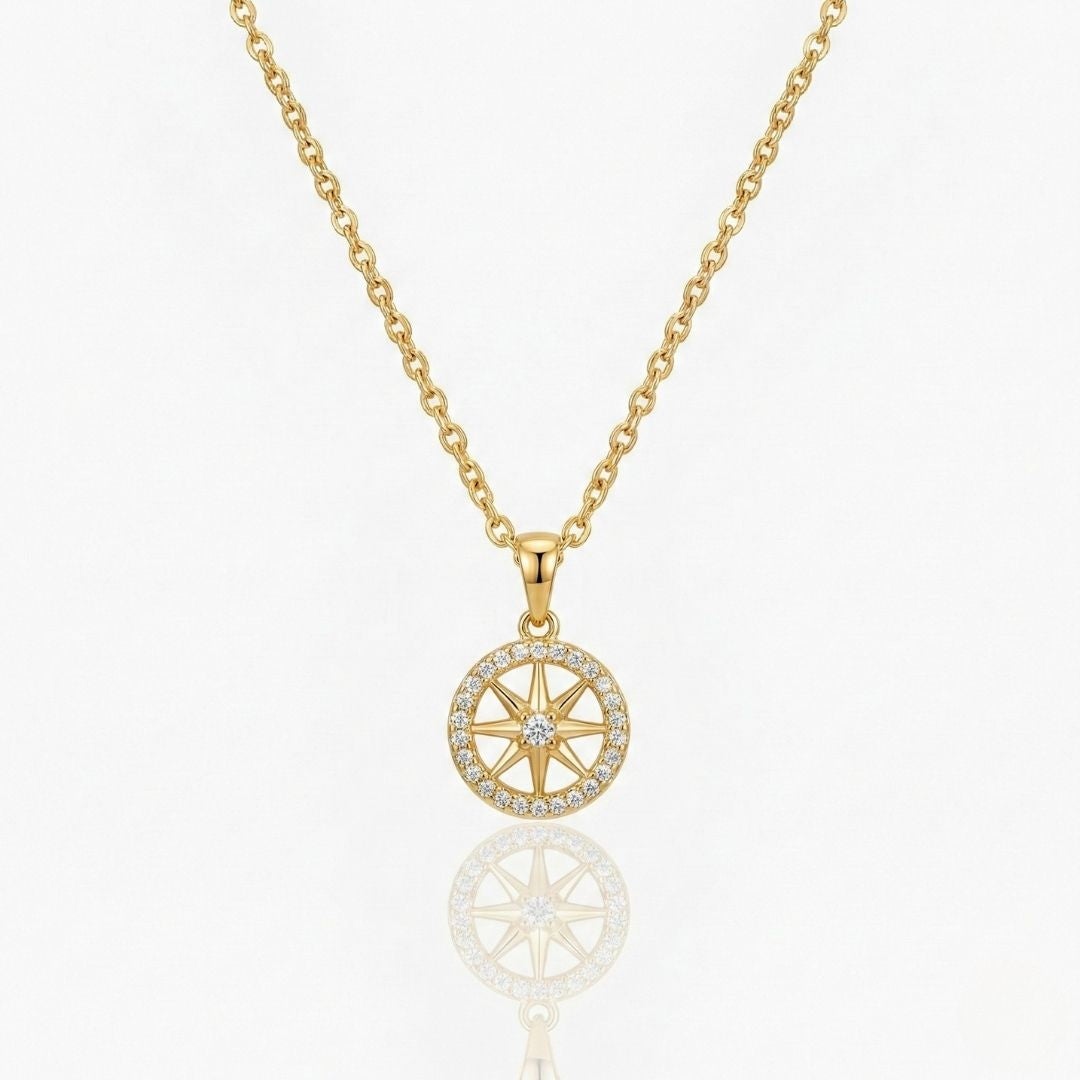 שרשרת מצפן לילדה מבית ונסוריני