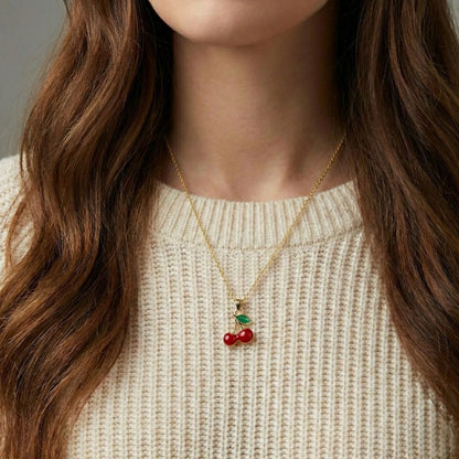 שרשרת דובדבנים לנכדה מבית ונסוריני