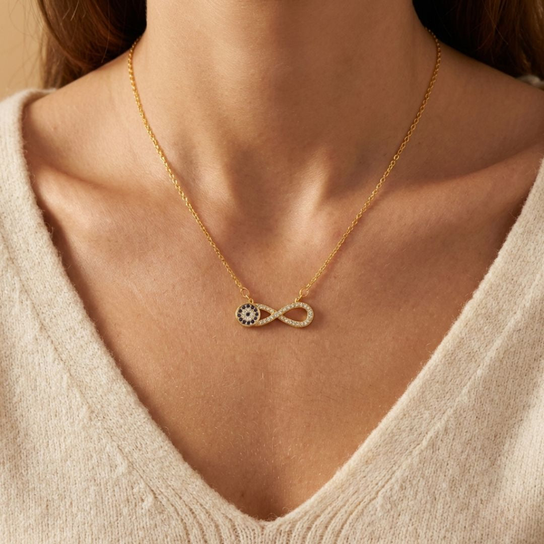 שרשרת אינפיניטי עין הרע לילדה מבית ונסוריני