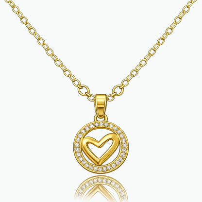 שרשרת מעגל הלב לנכדה מבית ונסוריני