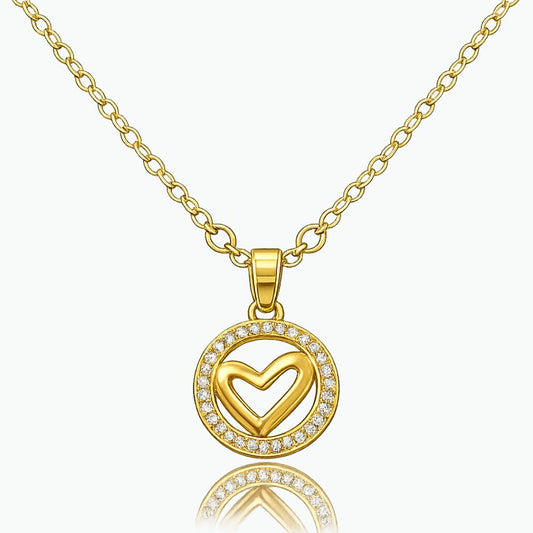 שרשרת מעגל הלב לילדה מבית ונסוריני