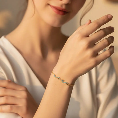 צמיד גלים לילדה מבית ונסוריני