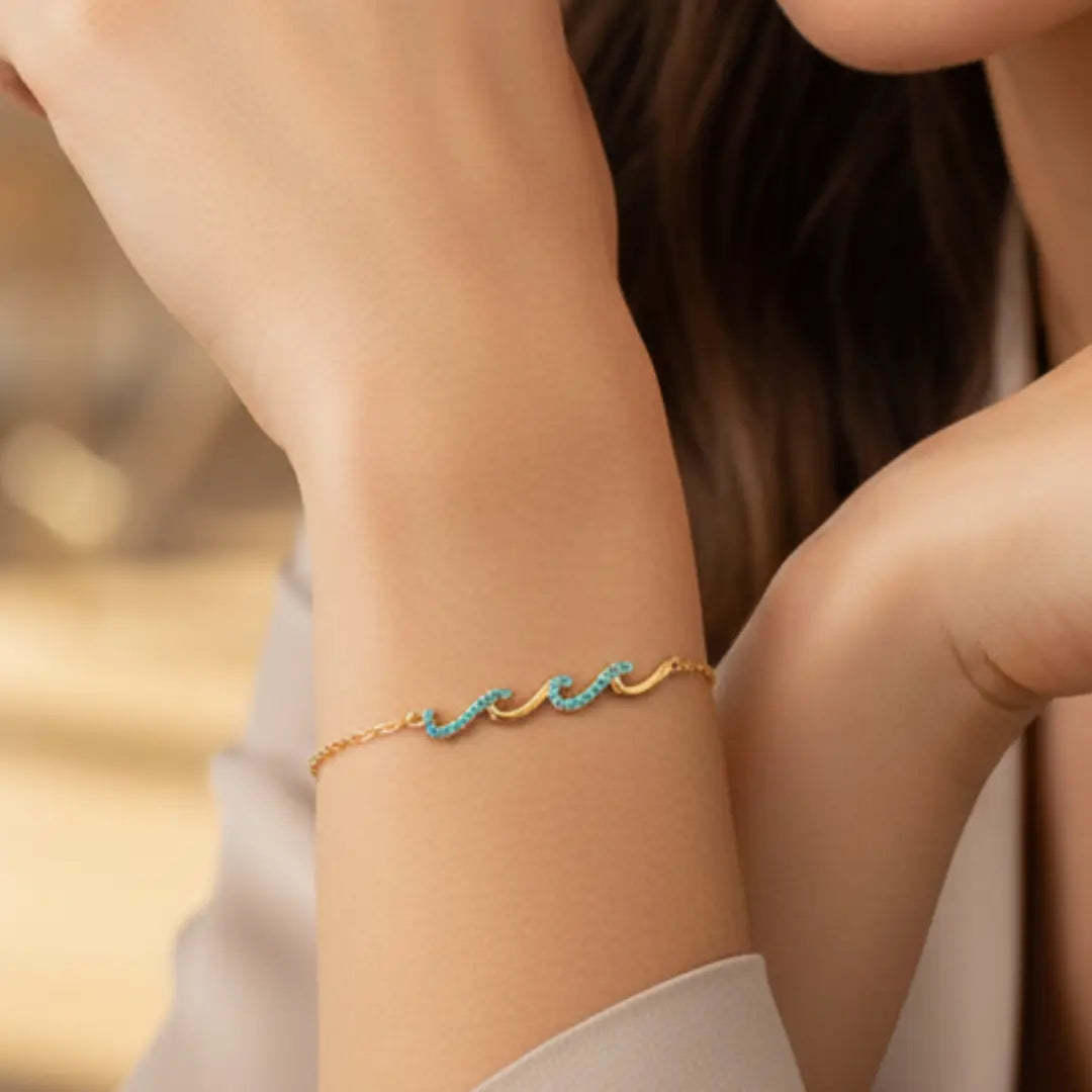 צמיד גלים לילדה מבית ונסוריני